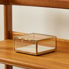 Terrace Gold & Glass Jewelry Boxes | West Elm (US)