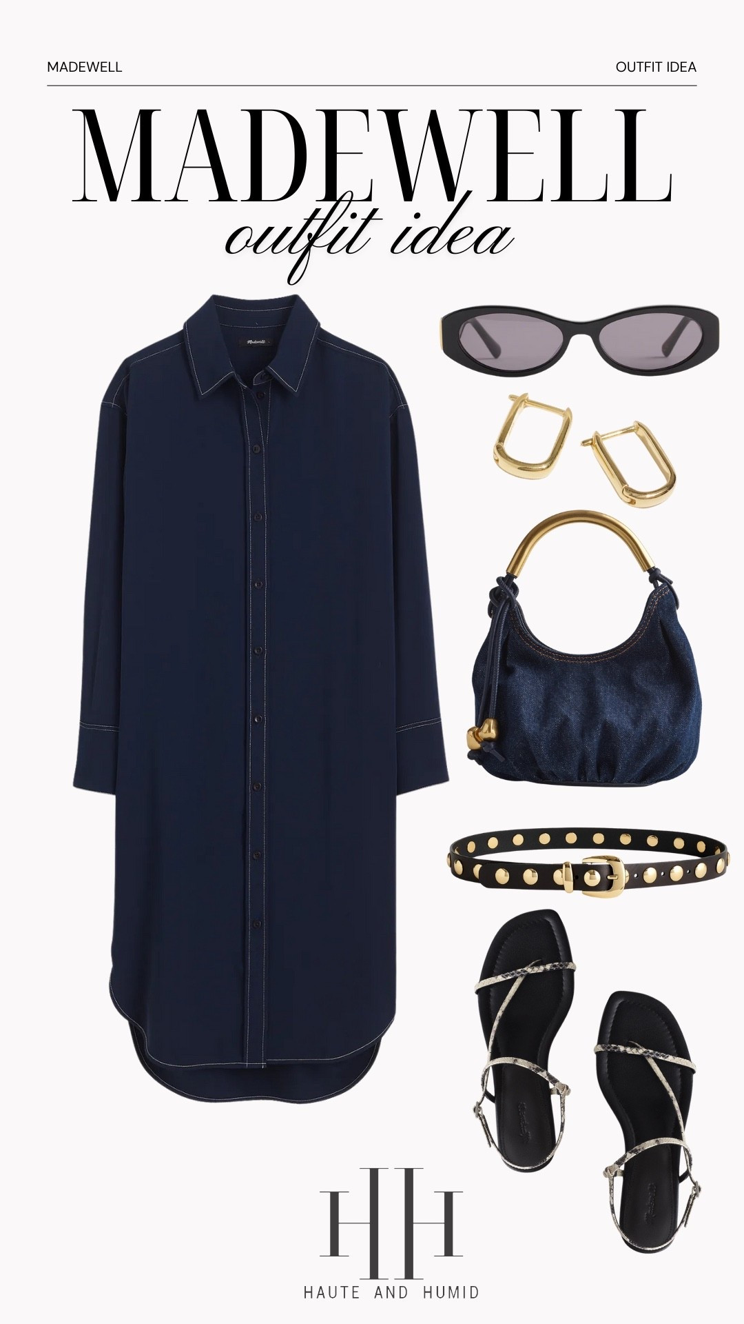 Madewell inspired outfit idea. I love the detailed belt to cinch your waist in this dark wash denim dress

#LTKSeasonal #LTKStyleTip #LTKSaleAlert