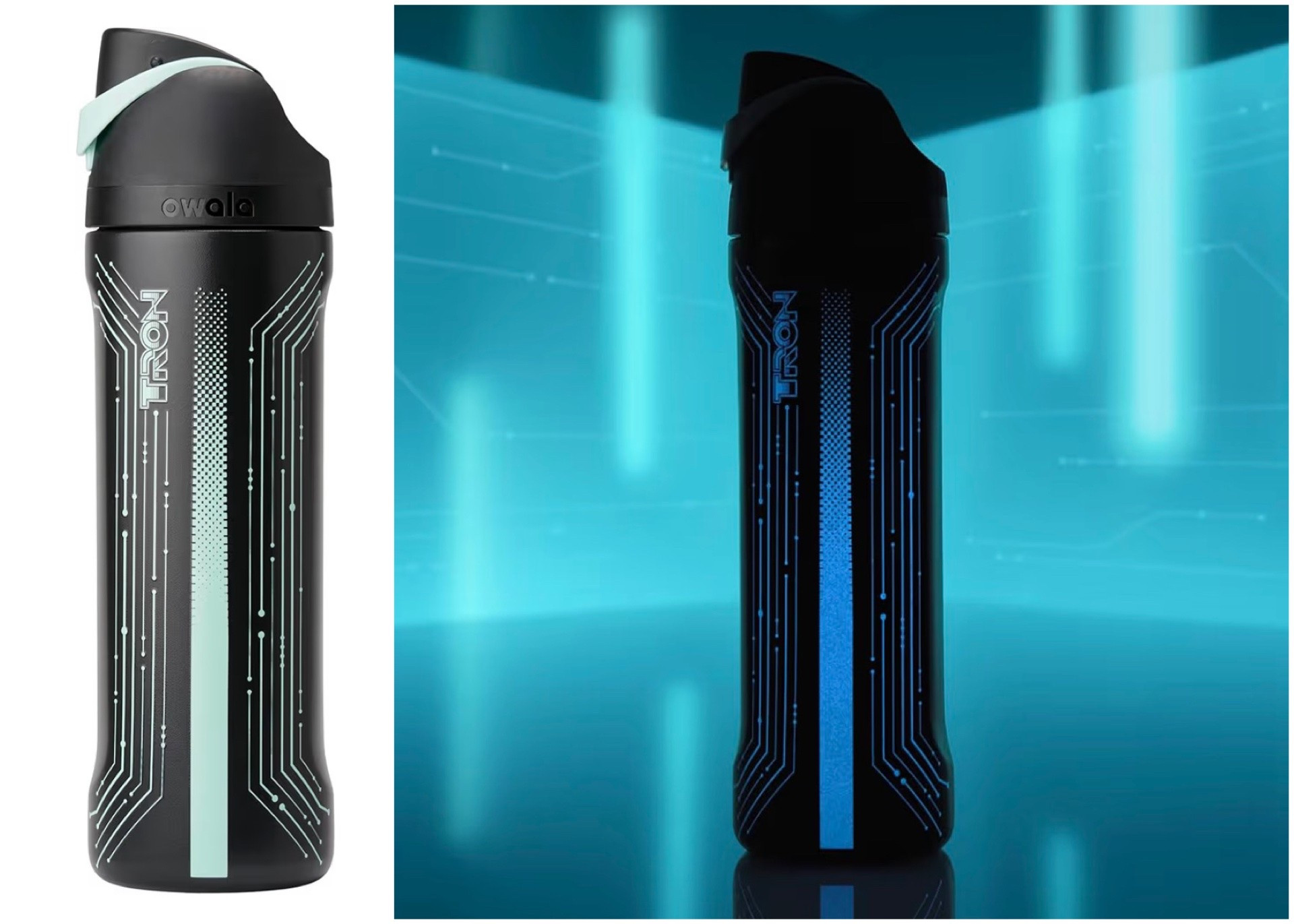 Amazon has the new Owala Tron Glow in the Dark Water Bottle available now!! This is a limited edition item that’s expected to be a super quick sell out - don’t wait on this one since it’s currently an Amazon exclusive that is already selling incredibly fast!

#LTKHome #LTKActive #LTKKids
