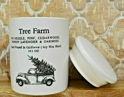 SECRET CELEBRITY Tree Farm Soy Wax Blend 10.5 oz Candle | eBay US