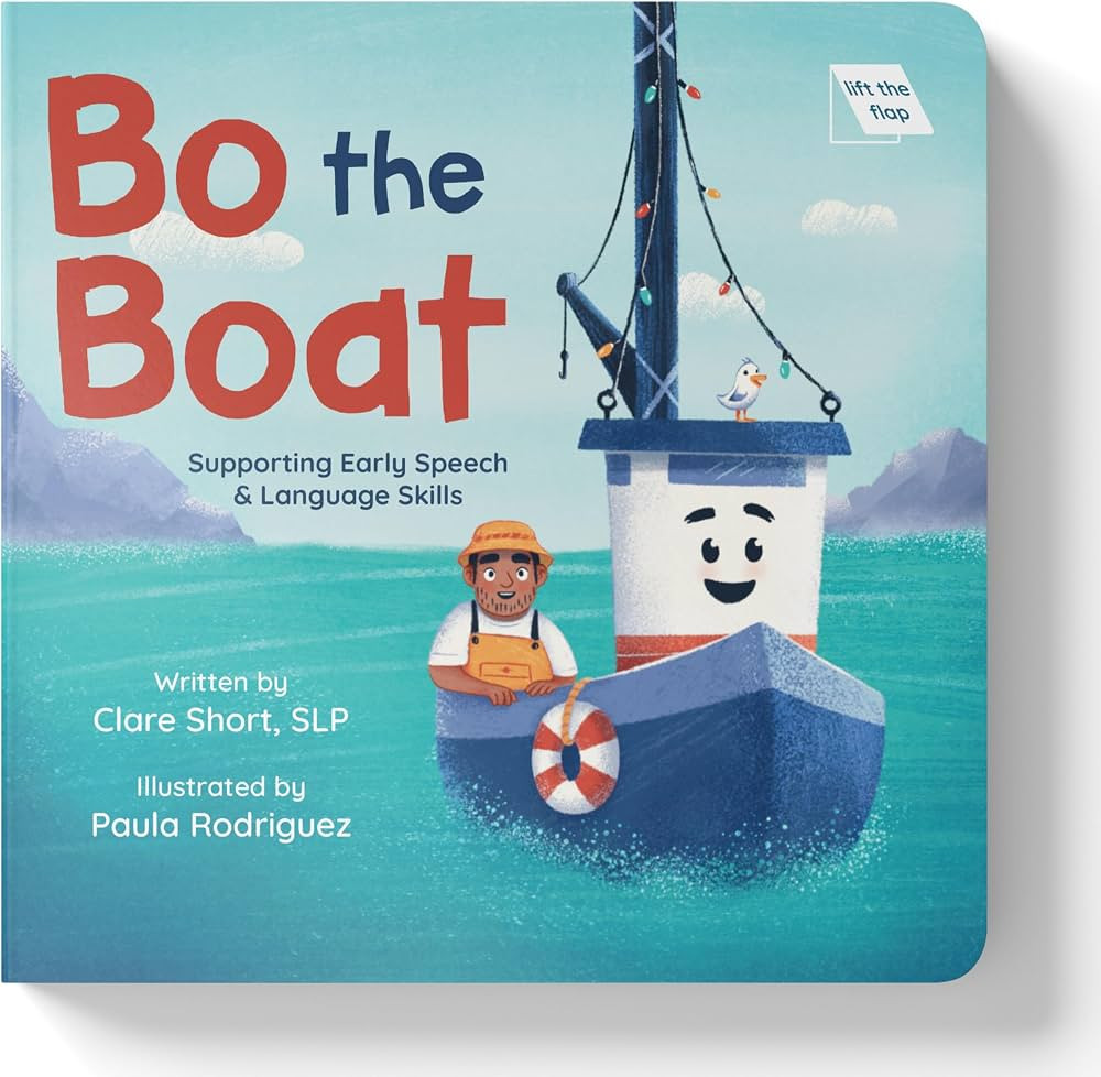 Bo the Boat: Interactive Lift-the-Flap Board Book, Written by an Early Speech Specialist! | Amazon (US)
