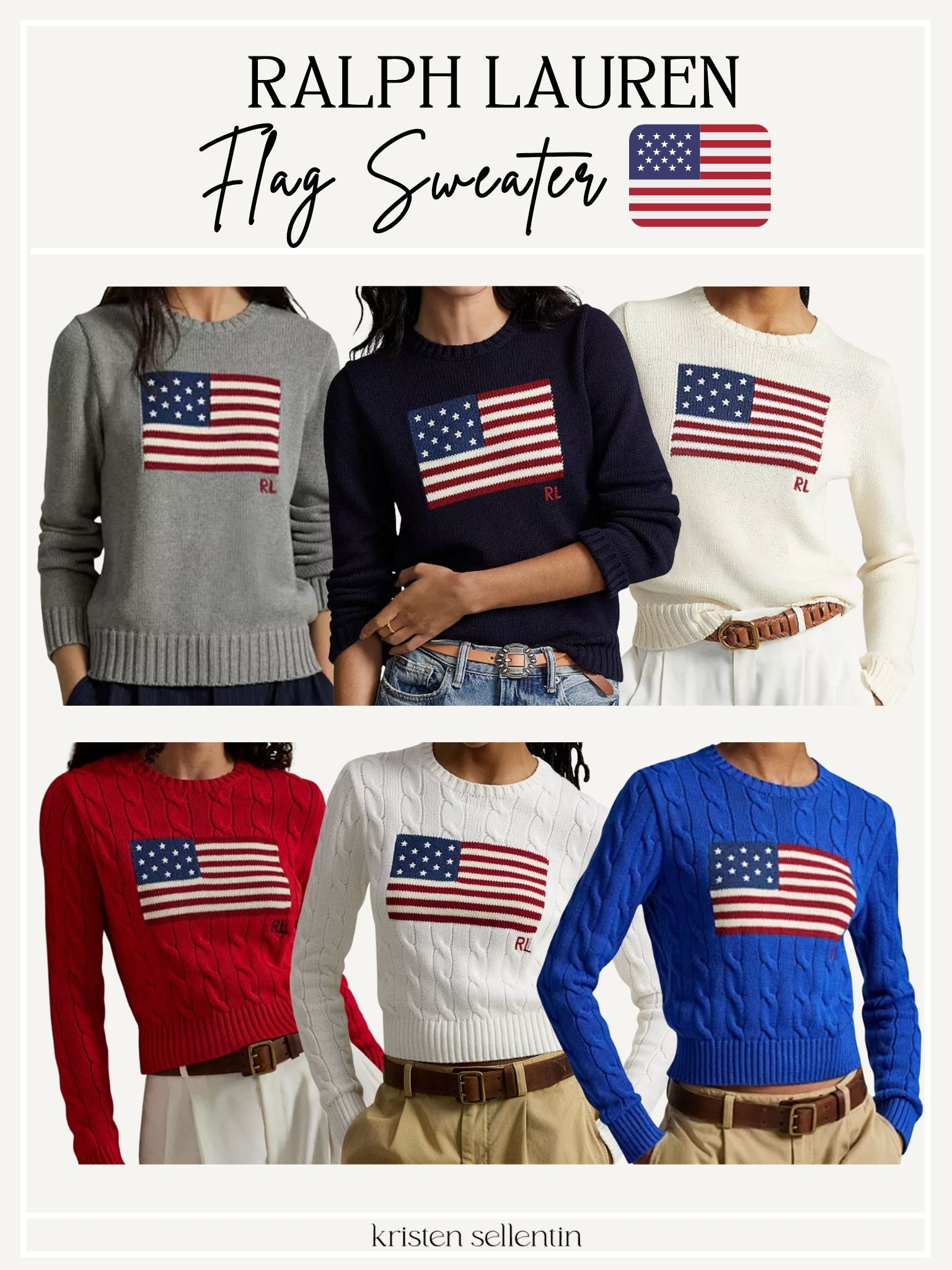Ralph Lauren Flag Sweater 🇺🇸
This iconic piece that comes back every year and consistently sells out. It's timeless, classic, and definitely worth snatching up while it's still available.

#LTKmomlife #LTKSeasonal #LTKSaleAlert