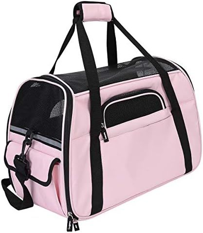 Kosttapaws Pet Carrier for Small Medium Cats Dogs Puppies, Soft-Sided Airline Approved Cat Carriers, | Amazon (US)