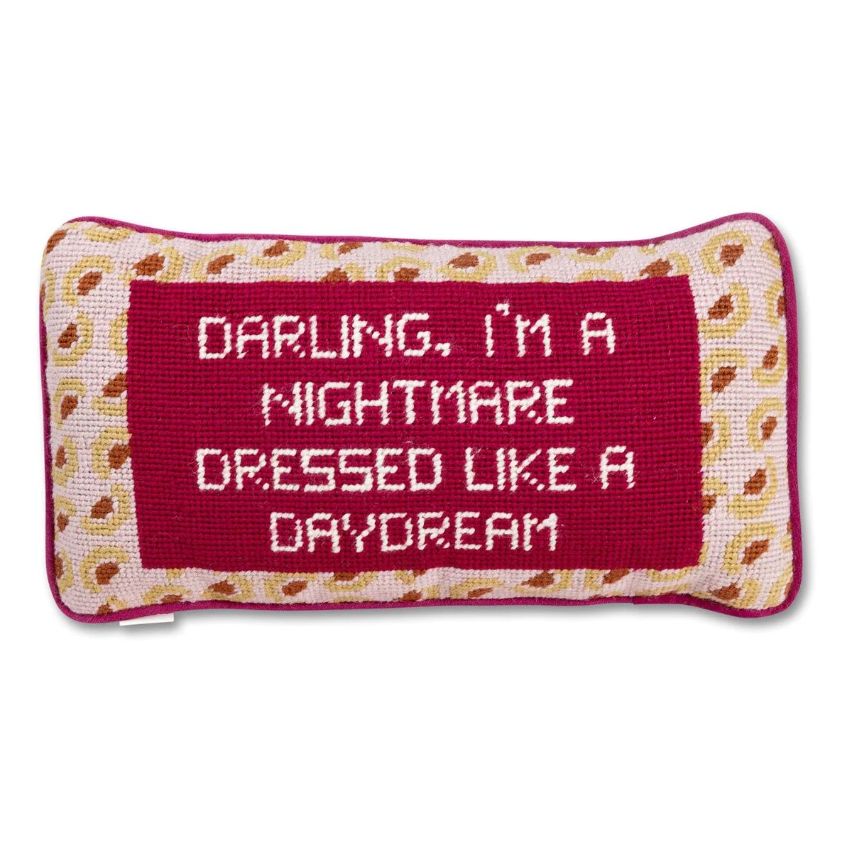 Furbish Studio - Dressed Like a Daydream Needlepoint Pillow | Furbish Studio
