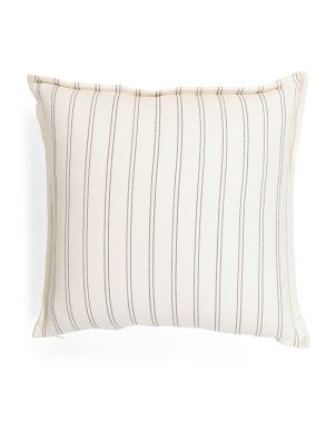 23x23 Striped Pillow | TJ Maxx