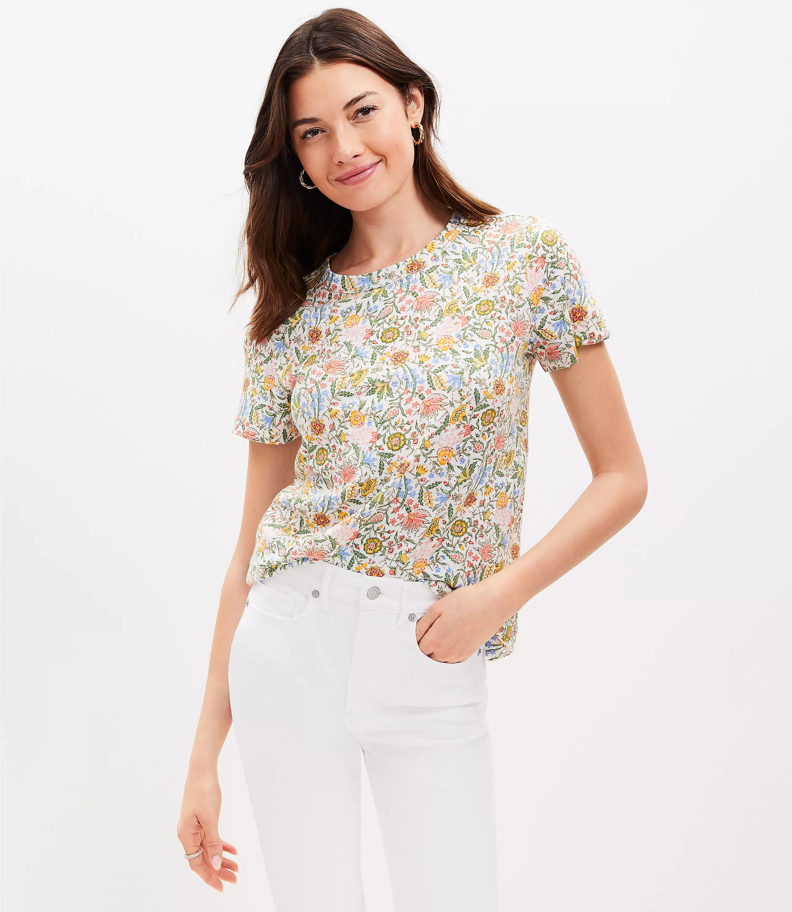 Garden Everyday Crew Tee | LOFT