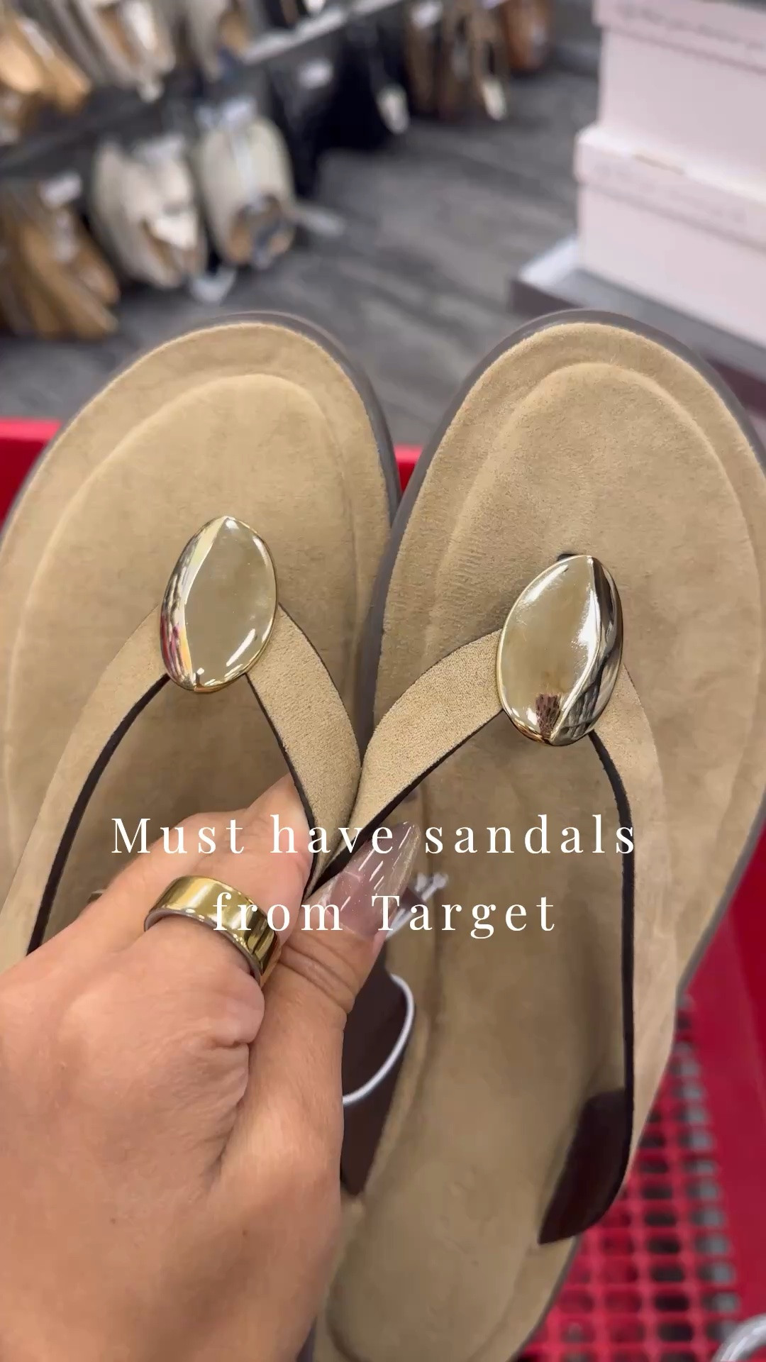 Target has some really cute sandals for your vacations! Here are some of the ones I picked up! 🤏🏼

#LTKdayinmylife #LTKMothersDay #LTKSaleAlert