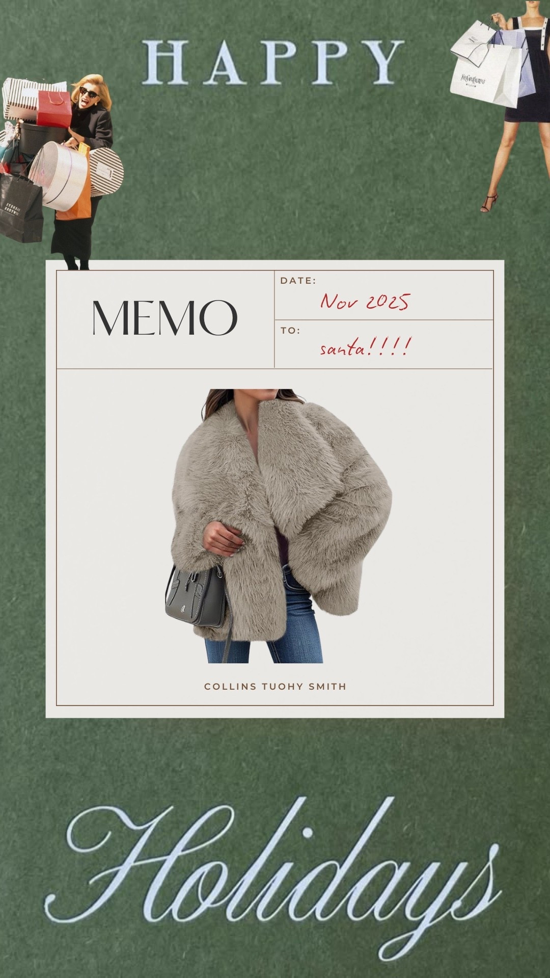 Chic fur jacket on sale for Black Friday! 

#LTKGiftGuide #LTKCyberWeek #LTKHoliday