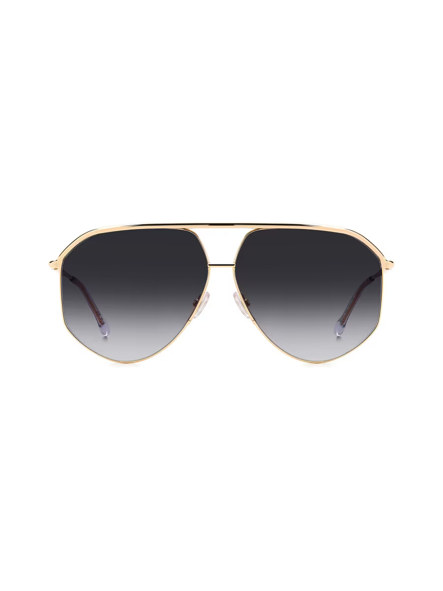 Isabel Marant 64MM Geometric Sunglasses | Saks Fifth Avenue | Saks Fifth Avenue