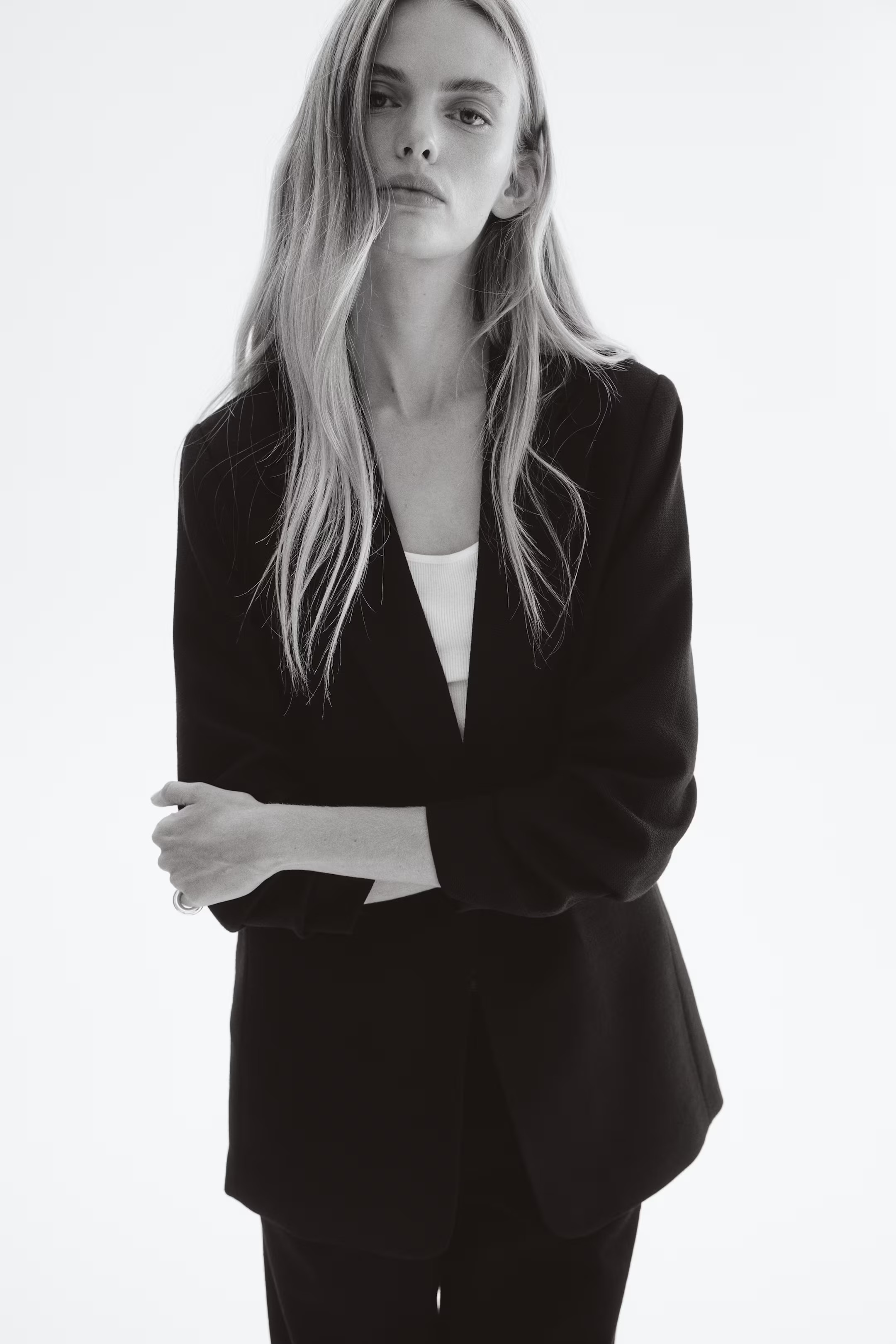 Gathered-Sleeve Jacket | H&M (US + CA)