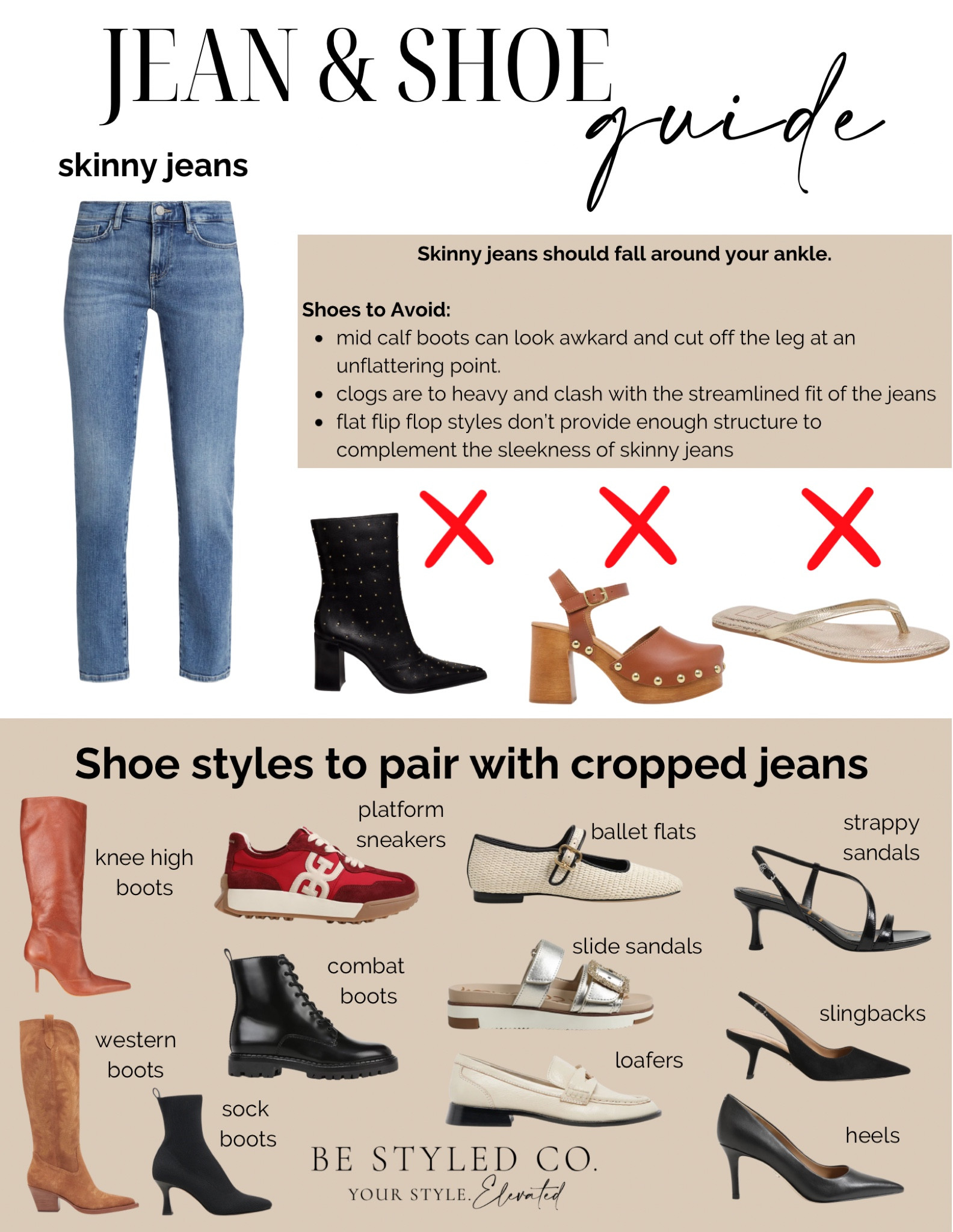 You are going to want to heart this post and save it! The biggest question we get as wardrobe Stylist is what type of shoes to pair with what type of jeans- here is your guide! Linking the shoes here - see other post for wide leg, jeans and crop jeans styling 

#LTKStyleTip #LTKOver40 #LTKShoeCrush