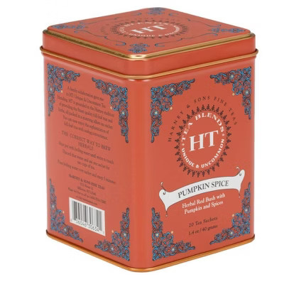 Harney & Sons Pumpkin Spice Herbal Tea Sachets - 20ct | Target