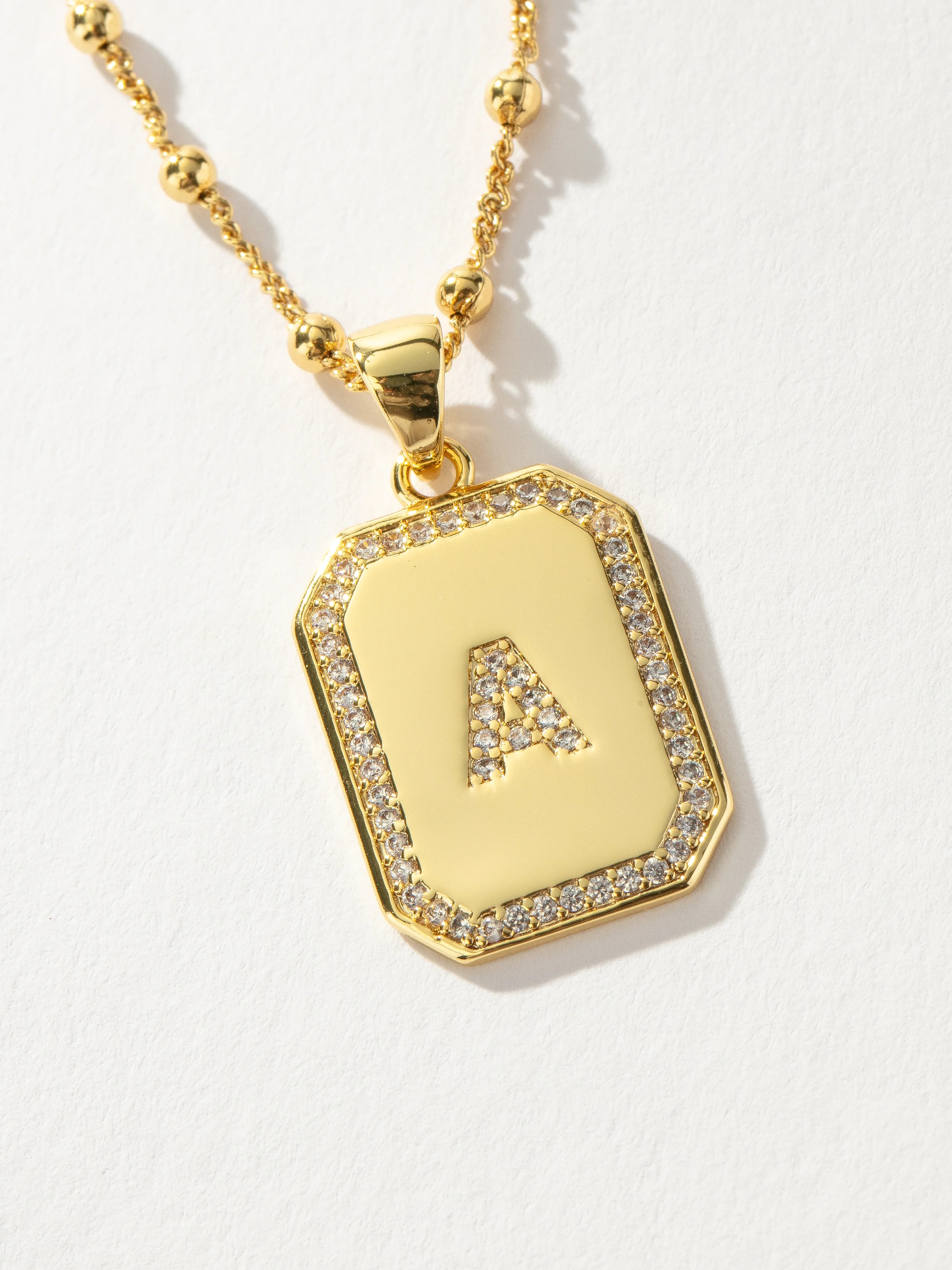 Gold Sur 2.0 Initial Necklace | Personalized Jewelry | Uncommon James | Uncommon James