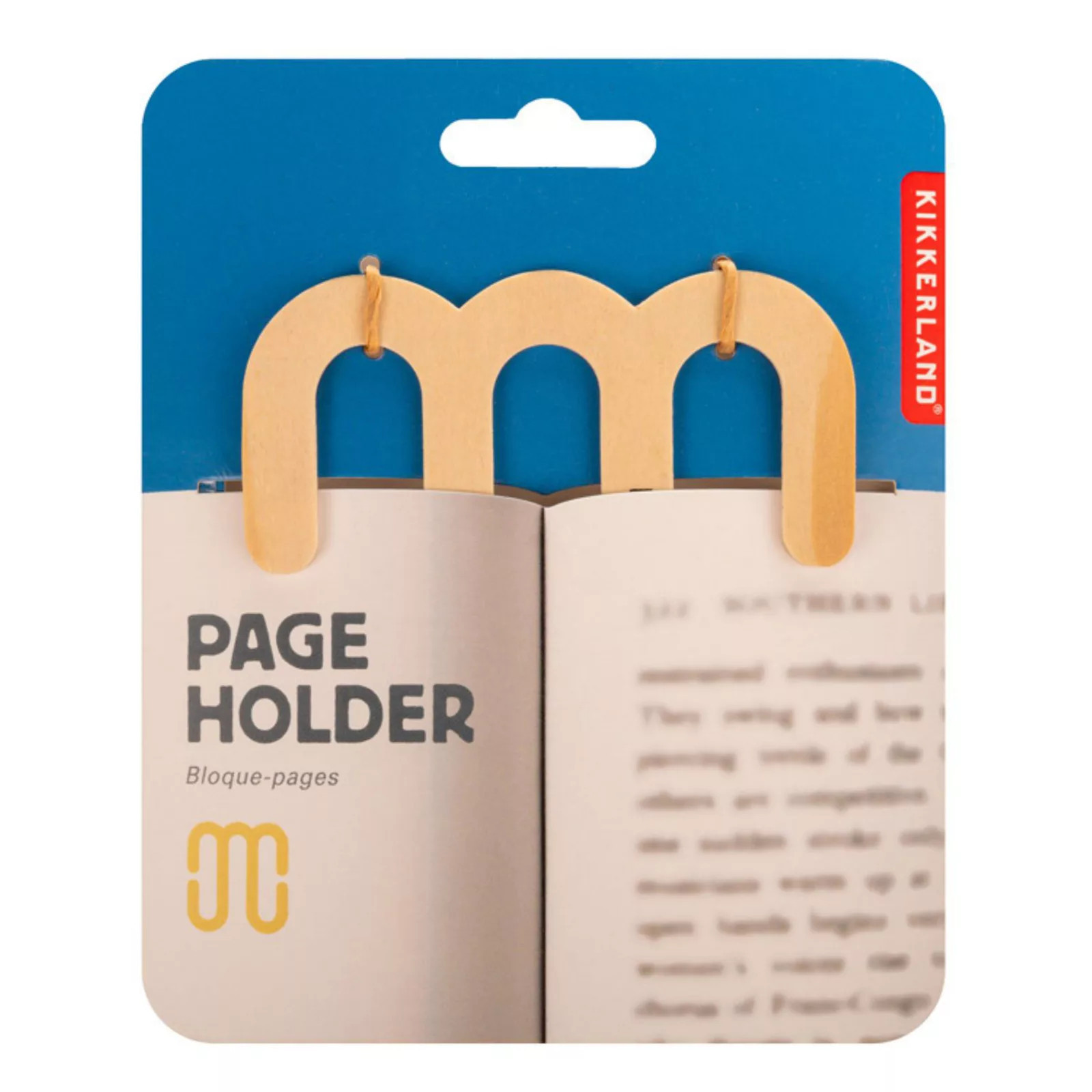 Kikkerland page holder for one-handed reading