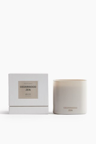 H & M - Große Duftkerze in Glasgefäß - Beige - Zuhause | H&M (DE, AT, CH, NL, FI)