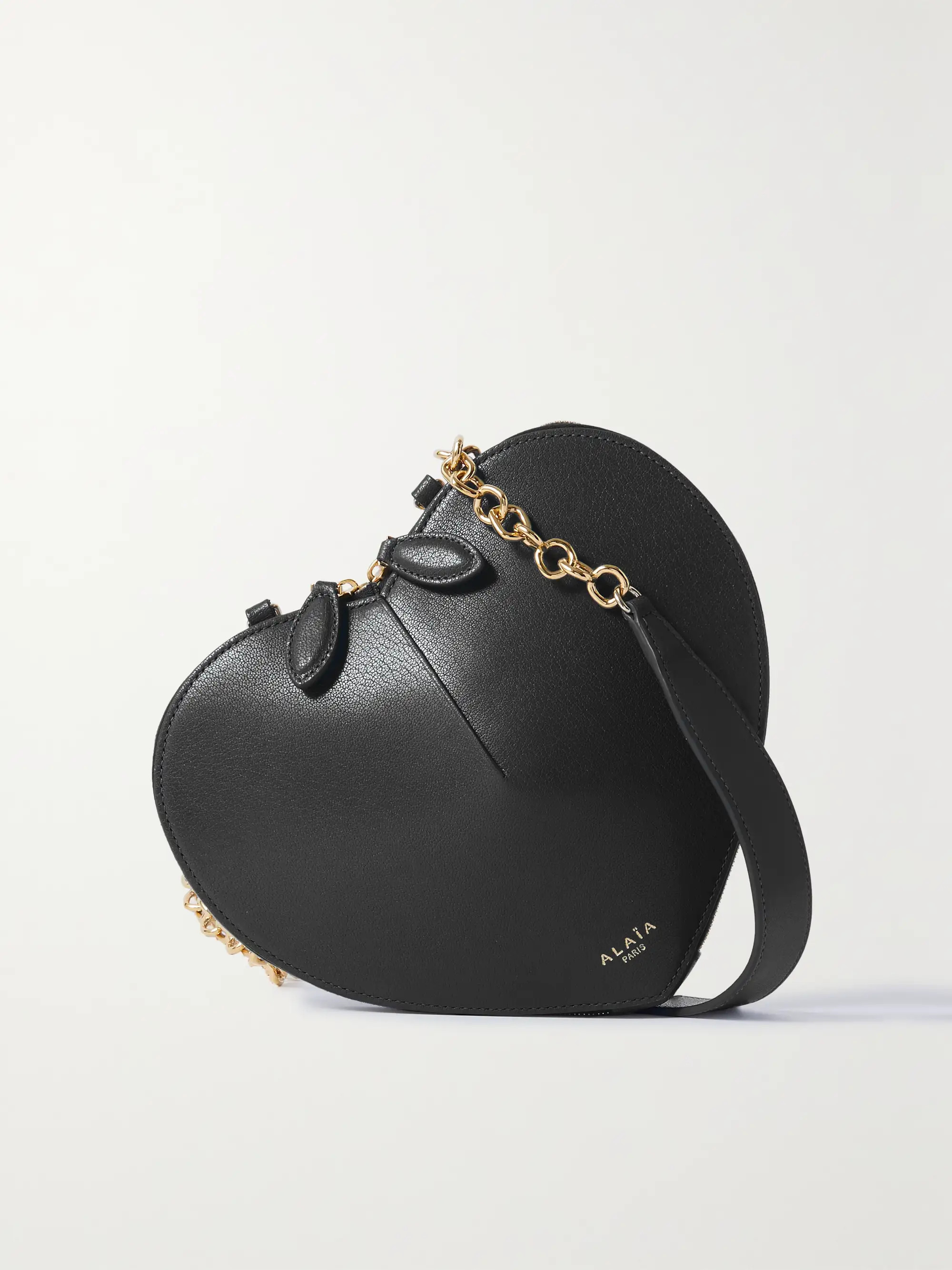 ALAÏA Le Coeur heart-shaped leather shoulder bag | NET-A-PORTER | NET-A-PORTER (UK & EU)
