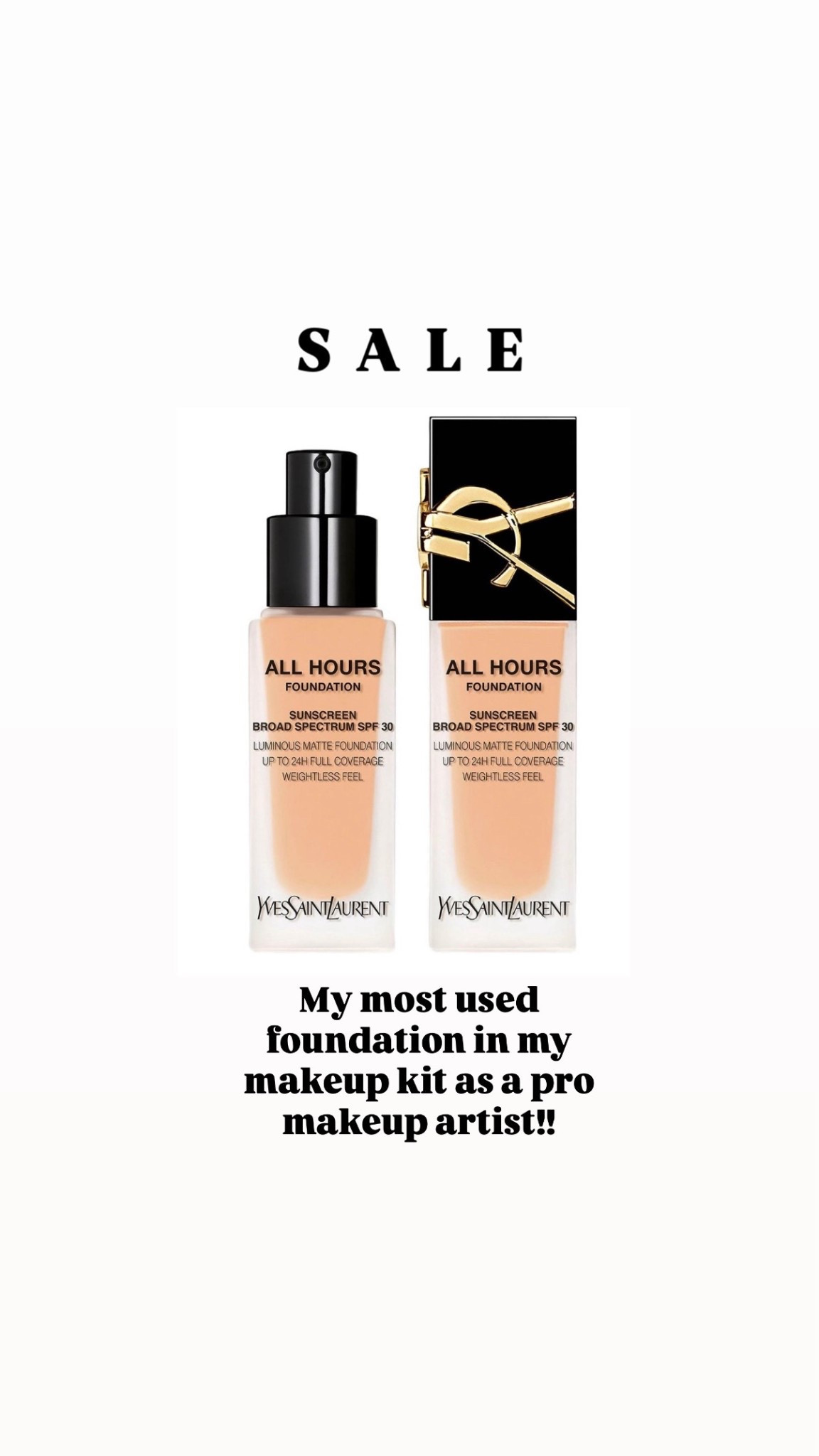 My most used foundation!! 

#LTKgrwm #LTKBeauty #LTKSaleAlert
