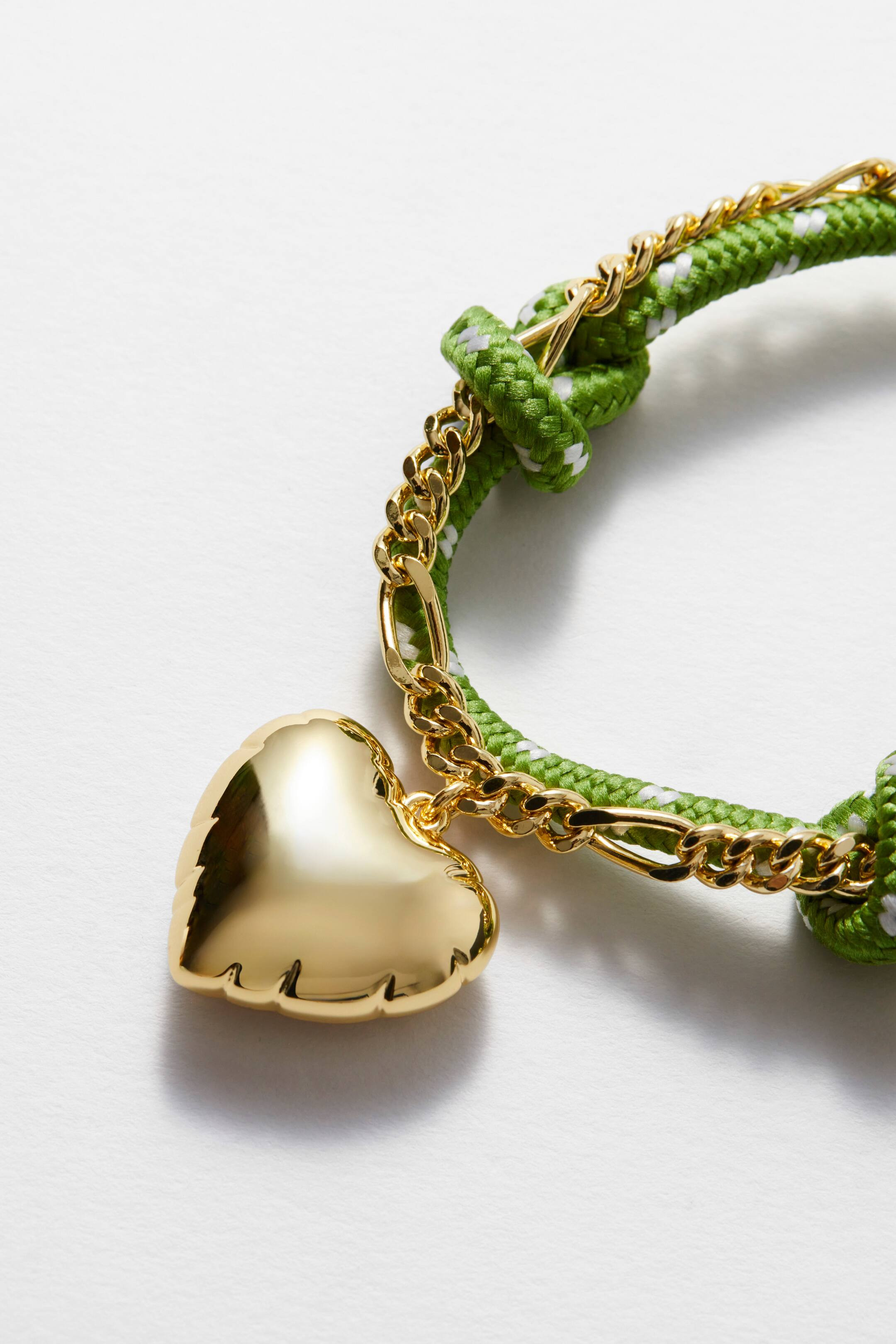 Heart Pendant Cord Necklace | H&M (UK, MY, IN, SG, PH, TW, HK)