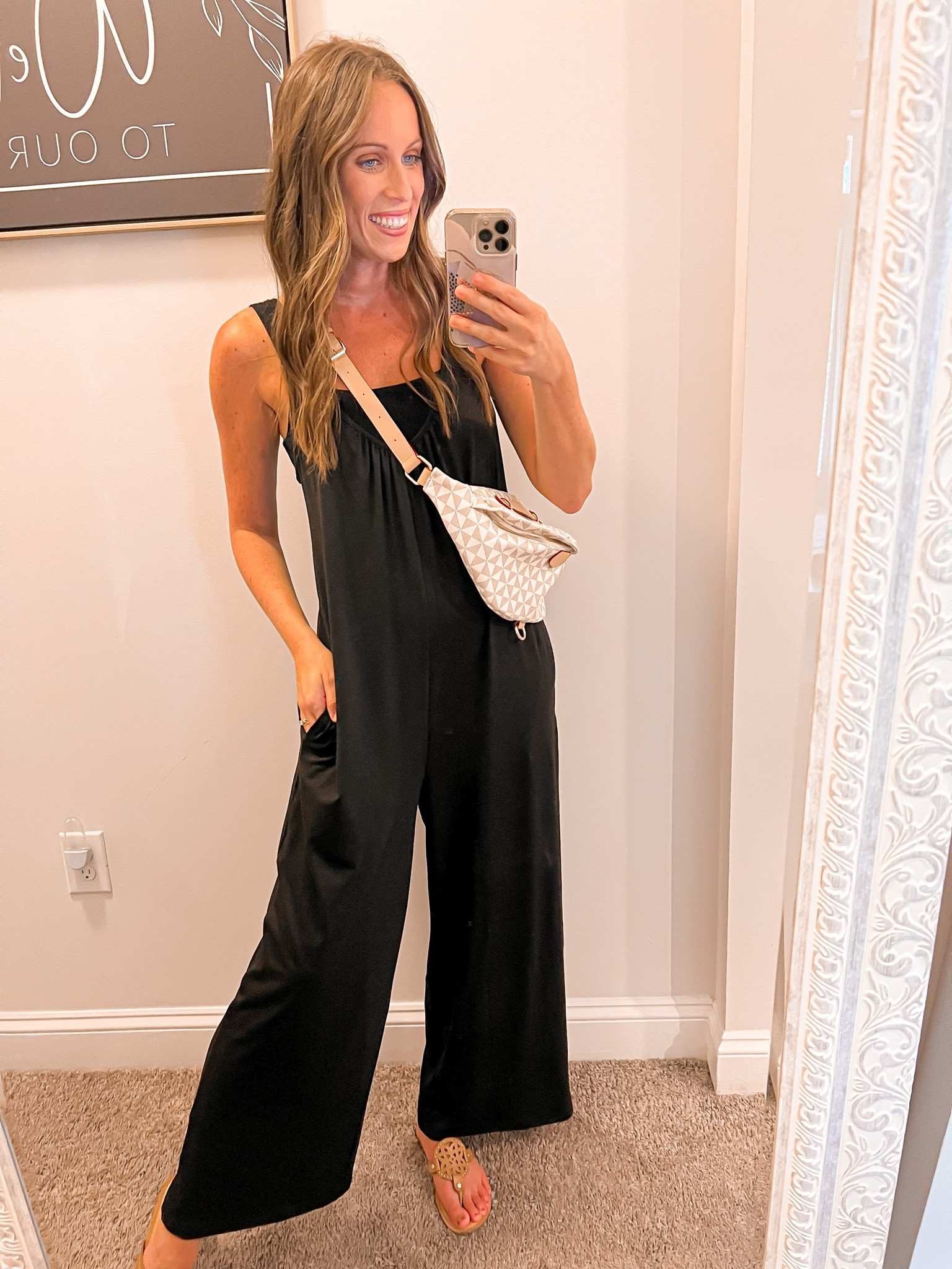 Amazon outfit idea 🖤

This jumpsuit is beyonddd comfortable - so great for travel, running errands, chasing kiddos around 🖤

This exact one isn’t available yet but I’ve linked similar 🖤


Amazon outfit , amazon must have, teacher outfit, black jumpsuit , belt bag, checkered bag, bum bag, sandals, dolce vita, travel outfit, teacher outfit, back to school, one piece outfit, black outfit, summer outfit, fall outfit , maternity outfit 

#LTKstyletip #LTKtravel #LTKitbag