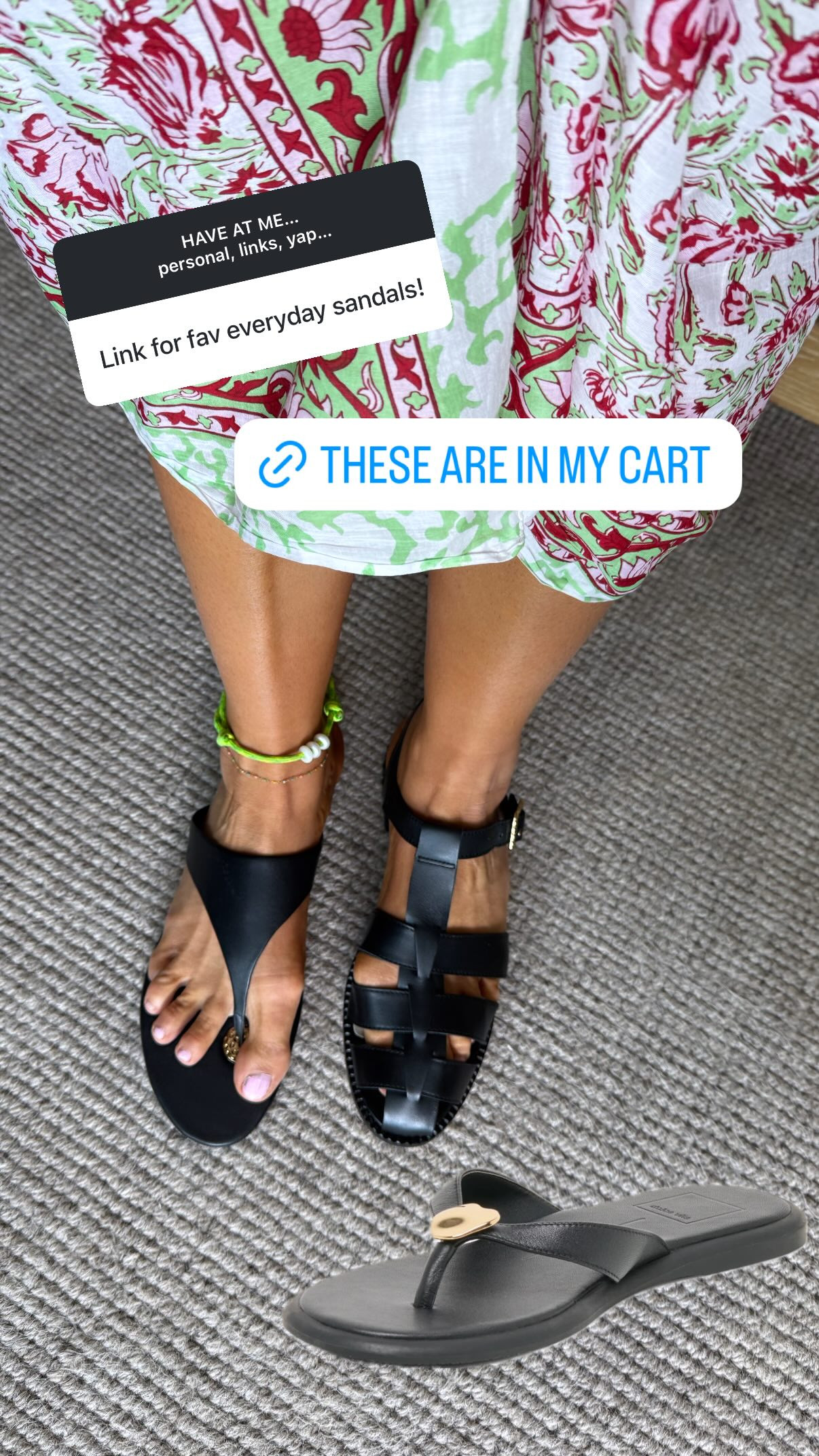 These Dolce Vita sandals are in my cart!

#LTKootd