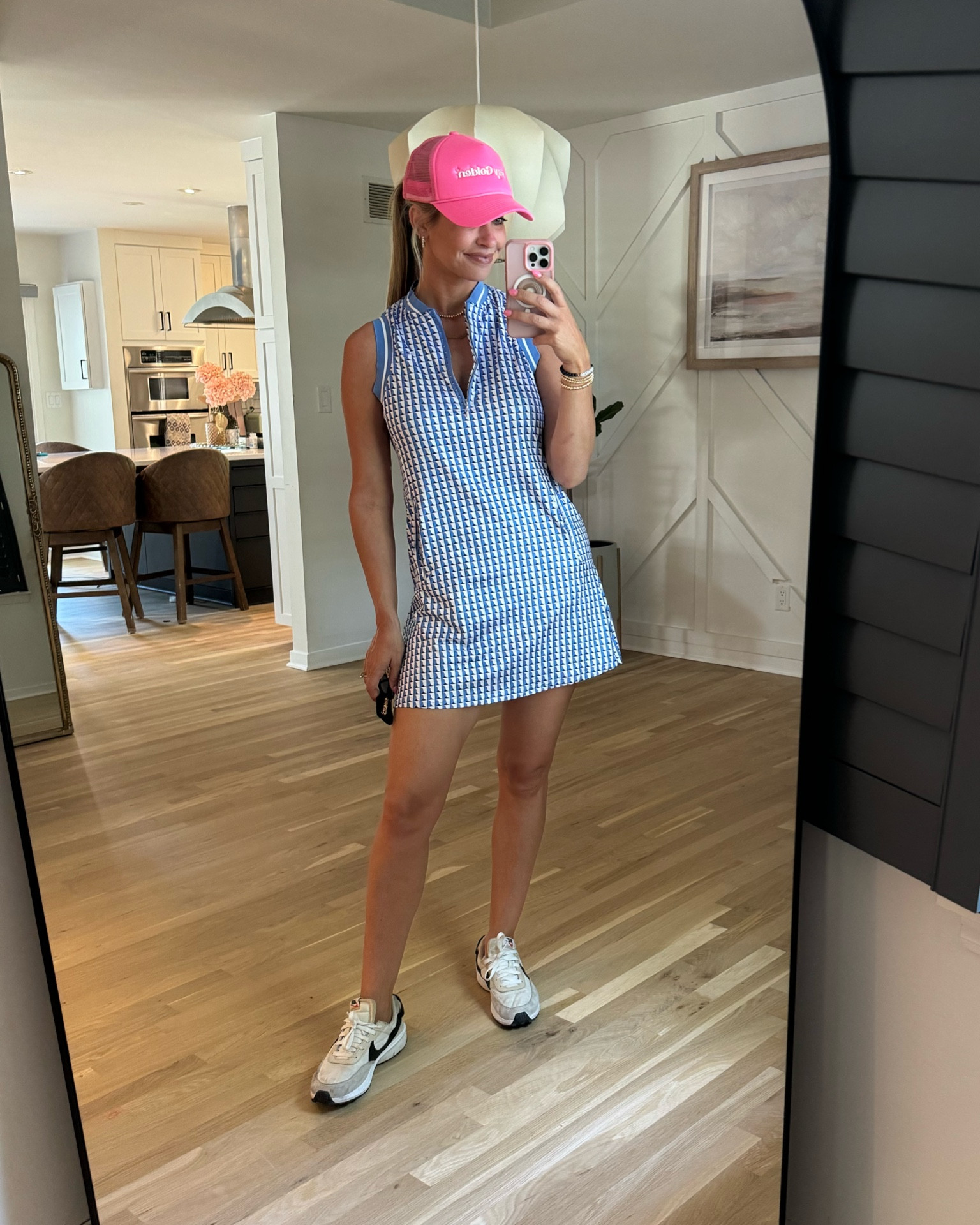 I only golf so i can find cute dresses 😉⛳️🍷

Wearing a medium! 
Insta: bridgetkiene 

#LTKFitness #LTKActive #LTKSaleAlert