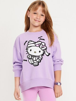 Hello Kitty® Oversized Graphic Tunic Sweatshirt for Girls | Old Navy (CA)
