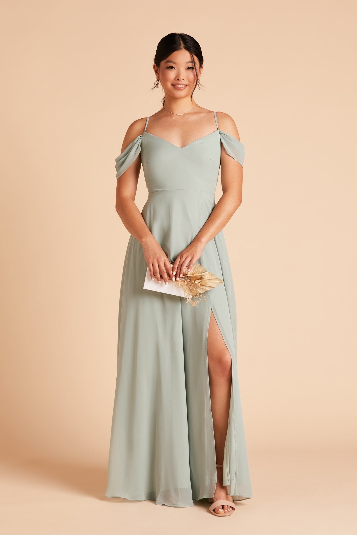 Devin Convertible Dress - Sage | Birdy Grey