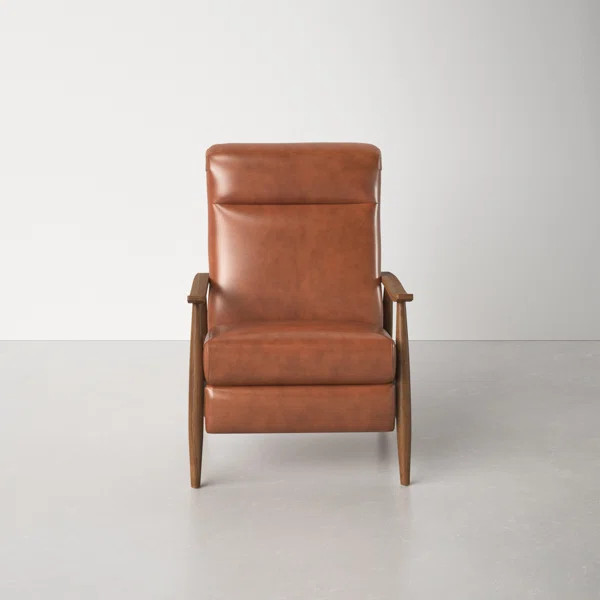 Teasley Vegan Leather Recliner | Wayfair North America