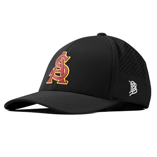 Branded Bills Officially Licensed x Arizona State Sun Devils Black Curved Performance ASU Baseball Maroon and Gold PVC | Amazon (US)
