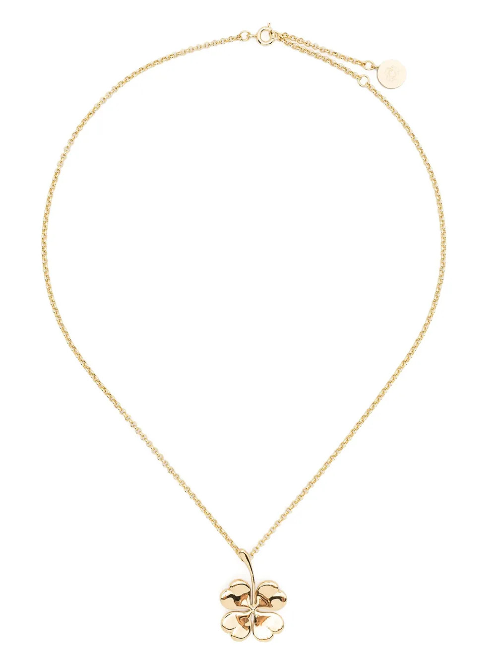 Maje Clover Necklace | Gold | FARFETCH ES | Farfetch Global