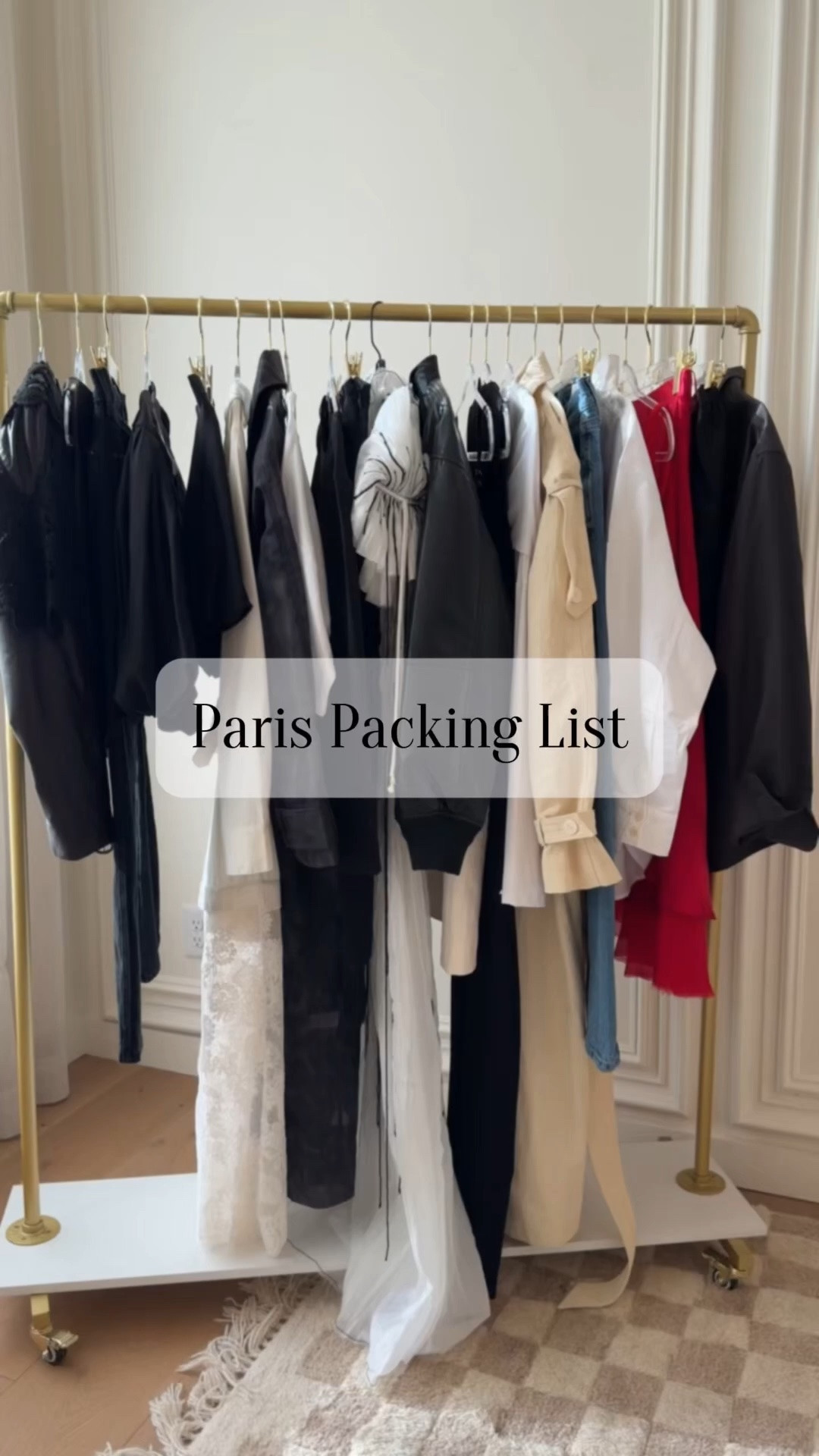 Paris packing list, Paris spring outfits

#LTKvlog #LTKstorytime