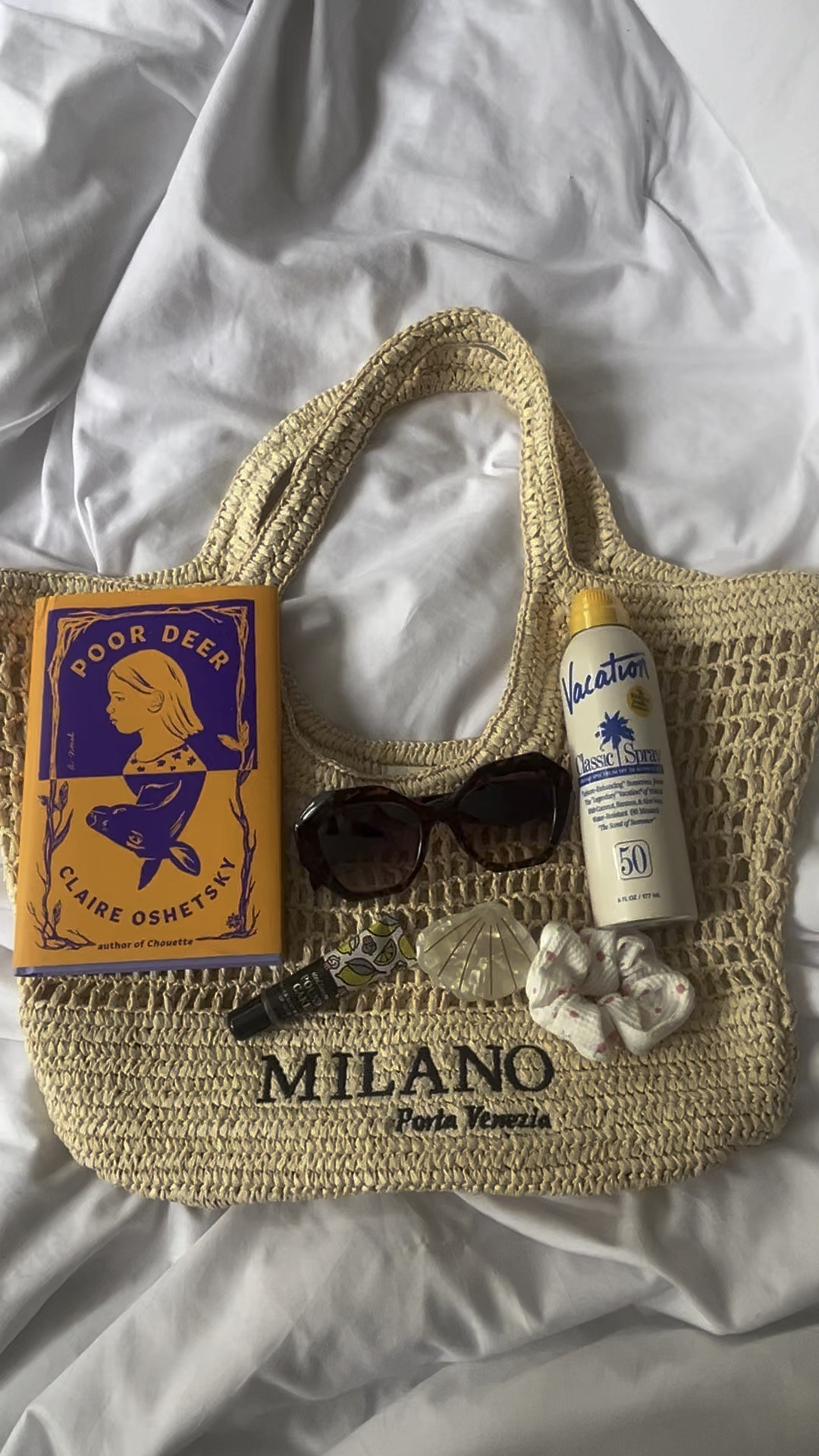 Beach day essentials 🌊 

Ltkfindsunder50 / ltkfindsunder100 / Amazon / Amazon finds / Amazon style / Amazon sale / sale / sale alert / book / poor deer / books / beach reads / beach tote bag / straw tote bag / beach bag / vacation sunscreen / beach essentials / beach bag essentials / sunglasses / oversized sunglasses / scrunchie 2 large scrunchie / bath & body works / lip gloss / clear lip gloss / clear gloss / seashell hair clip / hair clip / hair clips / seashell hair clips / beach necessities  / style details / fashion details / LTKbeauty 

#LTKItBag #LTKSeasonal #LTKStyleTip