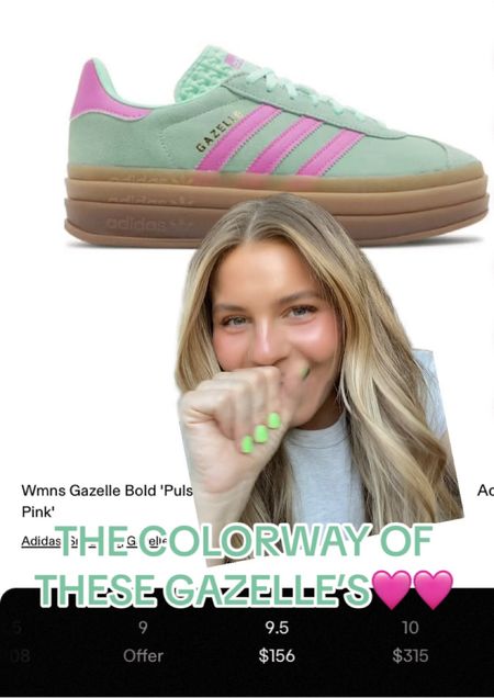 Adidas Bold Gazelle’s!! 

#LTKshoecrush