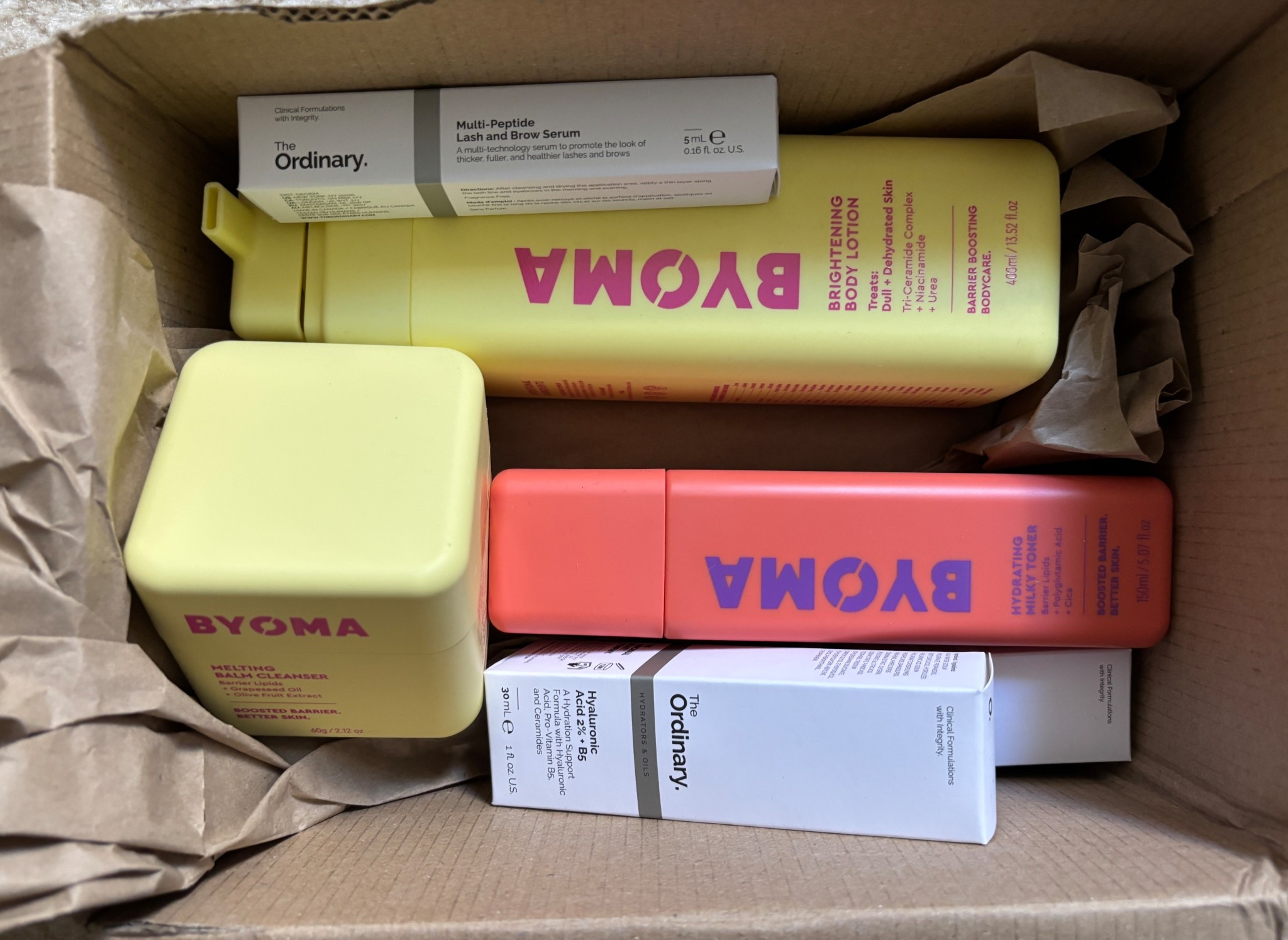 My Cult beauty is here!! Been wanting to try Byoma for a while and of course my favorite ordinary serums are always part of my order

#LTKBeauty #LTKOver40 #LTKFindsUnder100