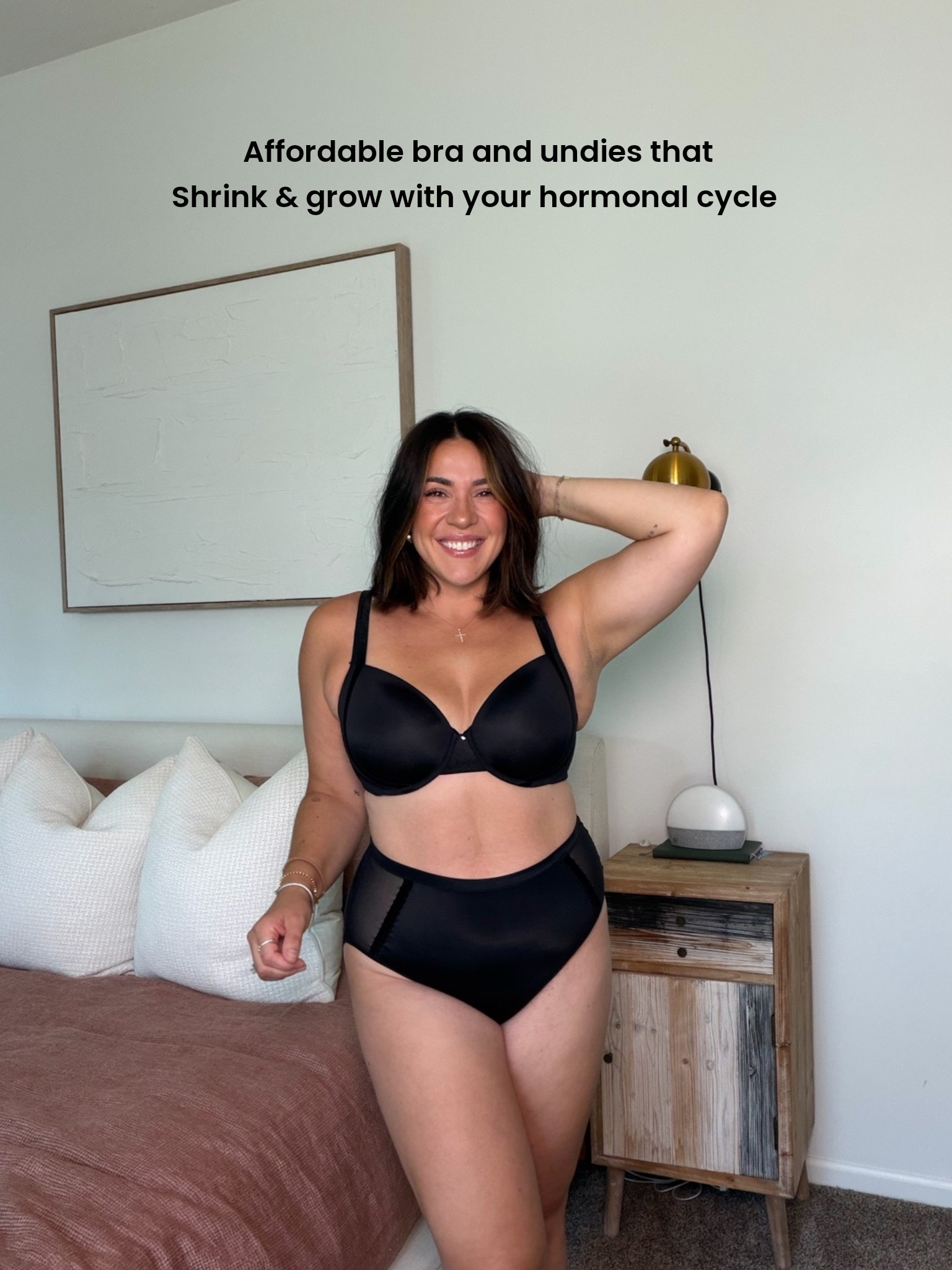 My new fave duo. This bra is full coverage lifts and shapes. The undies feel like skin and don’t stretch out throughout the day! Size M undies; TTS bra.

#LTKootd #LTKMidsize #LTKmomlife