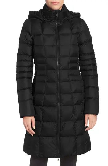 Women's The North Face 'Metropolis Ii' Hooded Water Resistant Down Parka, Size Medium - Purple | Nordstrom