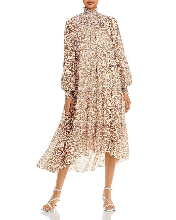 Rika Tiered Ruffle Midi Dress | Bloomingdale's (US)