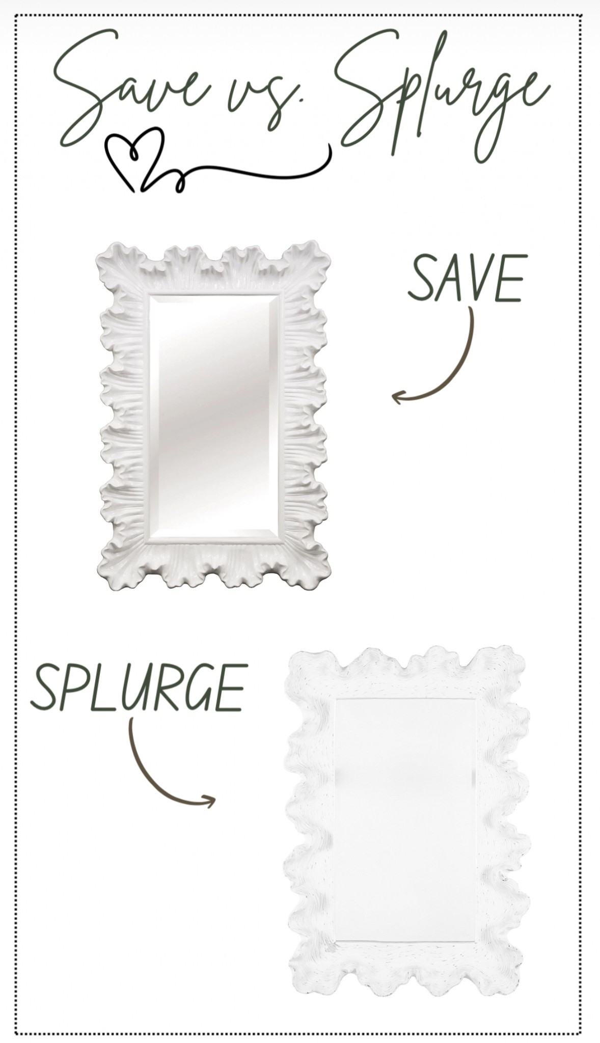 White coral mirror

Ballard Designs vs. At Home

#LTKHome #LTKStyleTip #LTKSaleAlert
