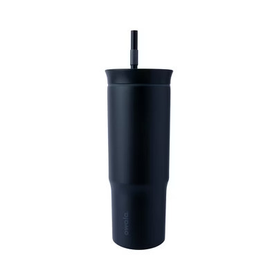 Owala 24oz Stainless Steel Straw Tumbler - Very Very Dark | Target