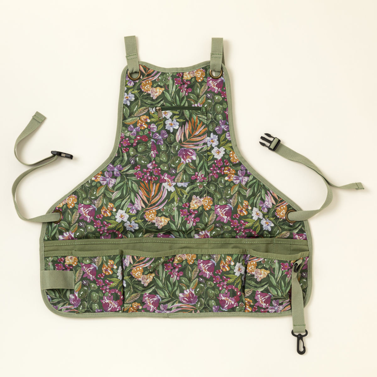 Blooming Floral Ergonomic Gardener's Apron | UncommonGoods