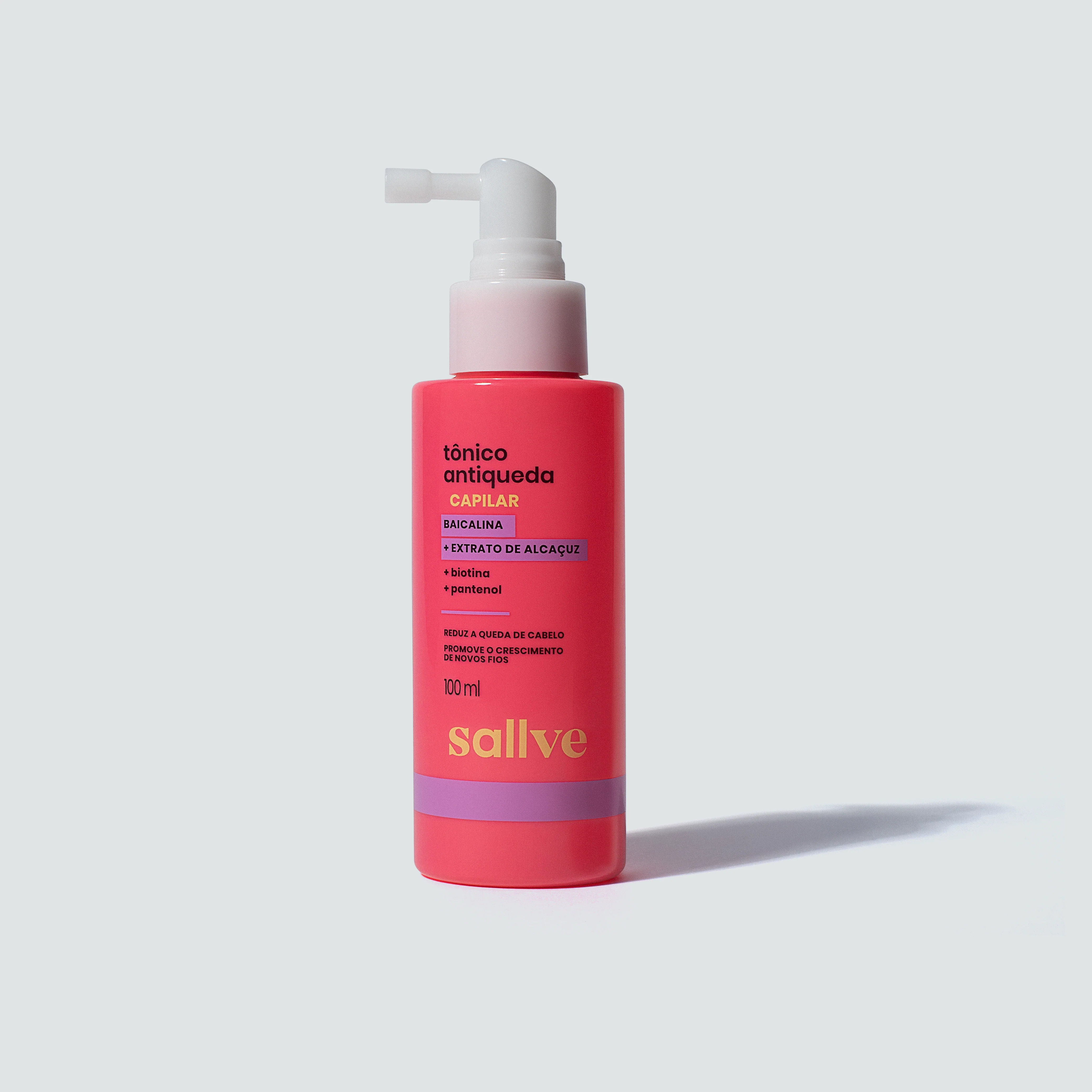 Tônico Antiqueda Capilar Sallve - com Baicalina: rápida absorção | Sallve (BR)