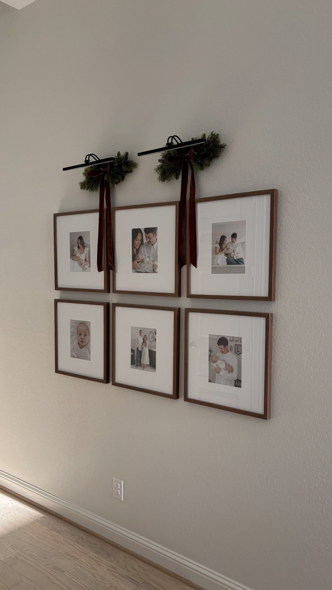 Gallery wall frames & lights! Christmas decor is all hobby lobby! 

#LTKHome #LTKFindsUnder100 #LTKHoliday