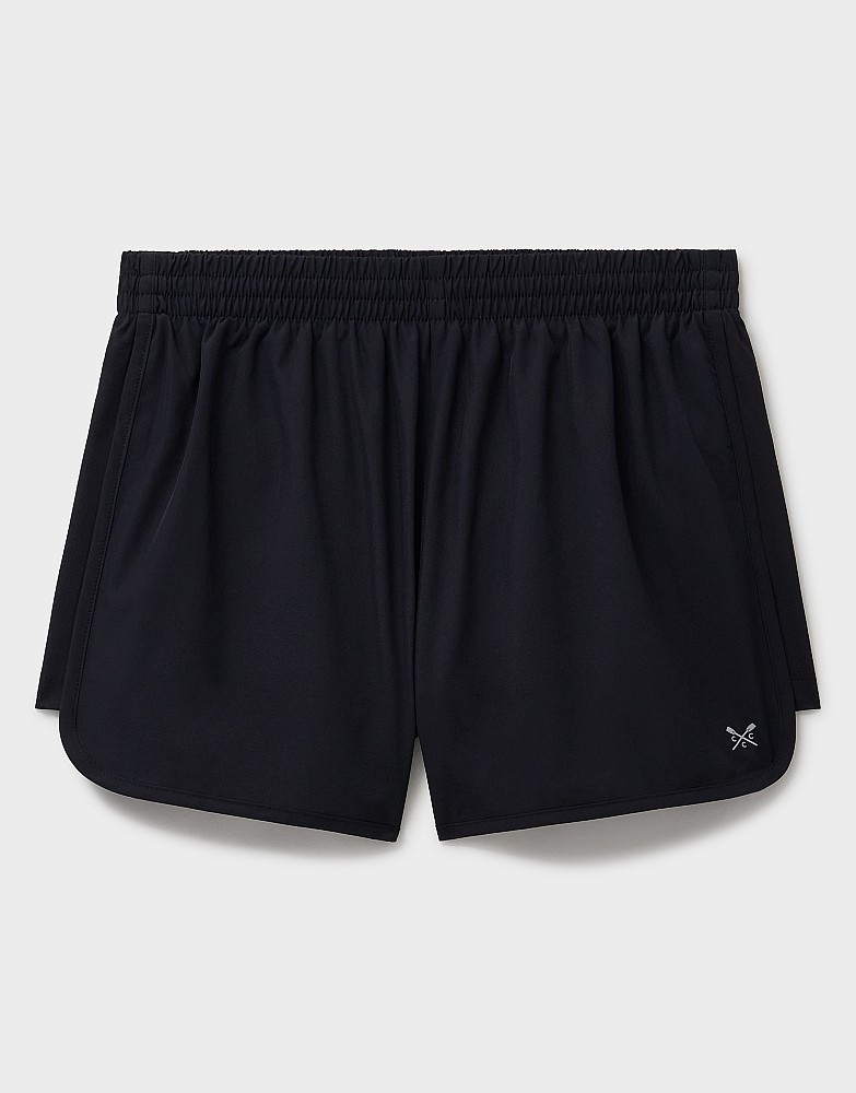 Women's Activewear Shorts in Black from Crew Clothing | Crew Clothing (UK)