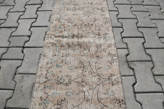 2x5 Turkish Rugoushak Runner Rugvintage Rugneutral | Etsy | Etsy (US)