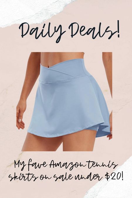 Amazon tennis skirt 

#LTKfindsunder50 #LTKsalealert #LTKfitness