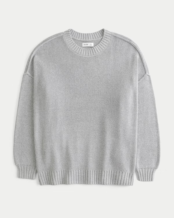 Oversized Crew Sweater | Hollister (US)