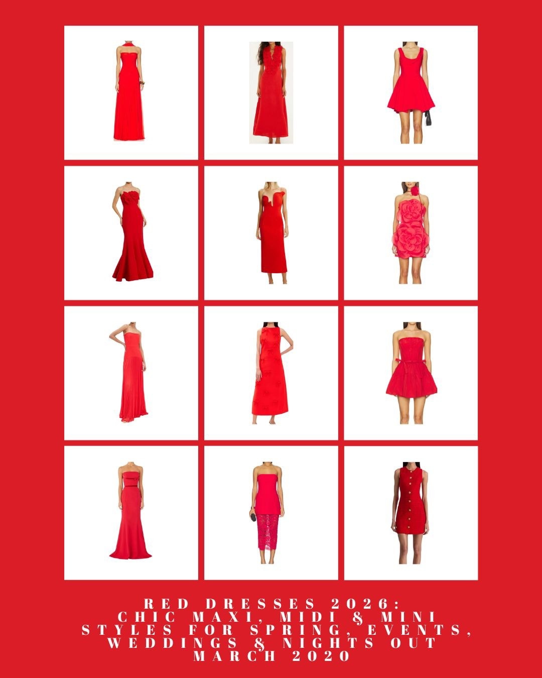 spring dresses

Red Dresses 2026: Chic Wedding Guest & Bridesmaid Styles for Cocktail Events & Spring Occasions

#womensreddress #reddress #maxidressstyle #mididressstyle #minidressstyle #springdresses #springfashion #womensfashion #dressinspo #outfitinspo #chicstyle #effortlessstyle #eventdress #weddingguestdress #bridesmaiddress #datenightoutfit #occasionwear #fashiontrends #styleinspo #modernstyle

#LTKootd #LTKWedding #LTKSeasonal