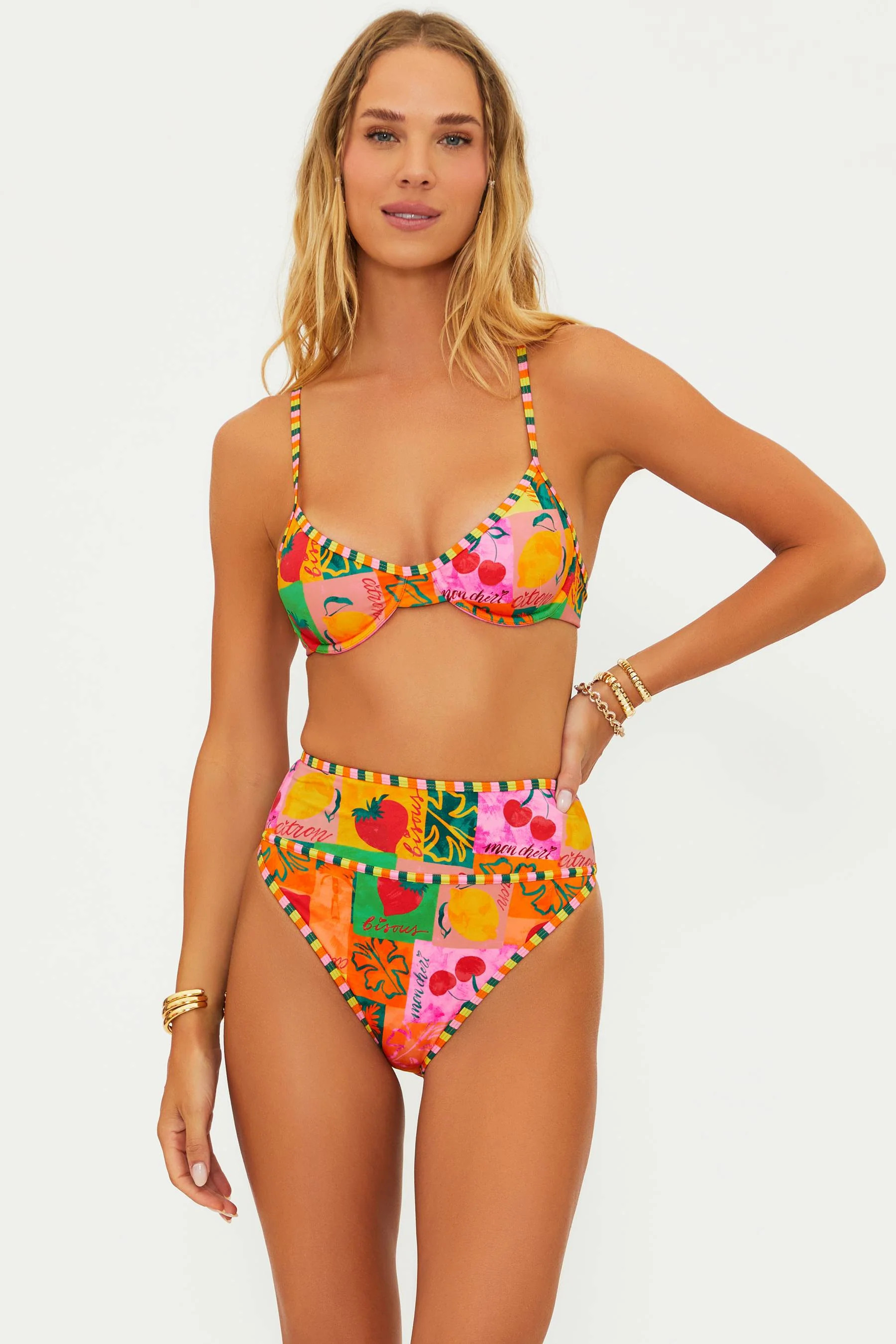 Kori Top Fruit Market | Underwire Swim Top | Beach Riot | Beach Riot