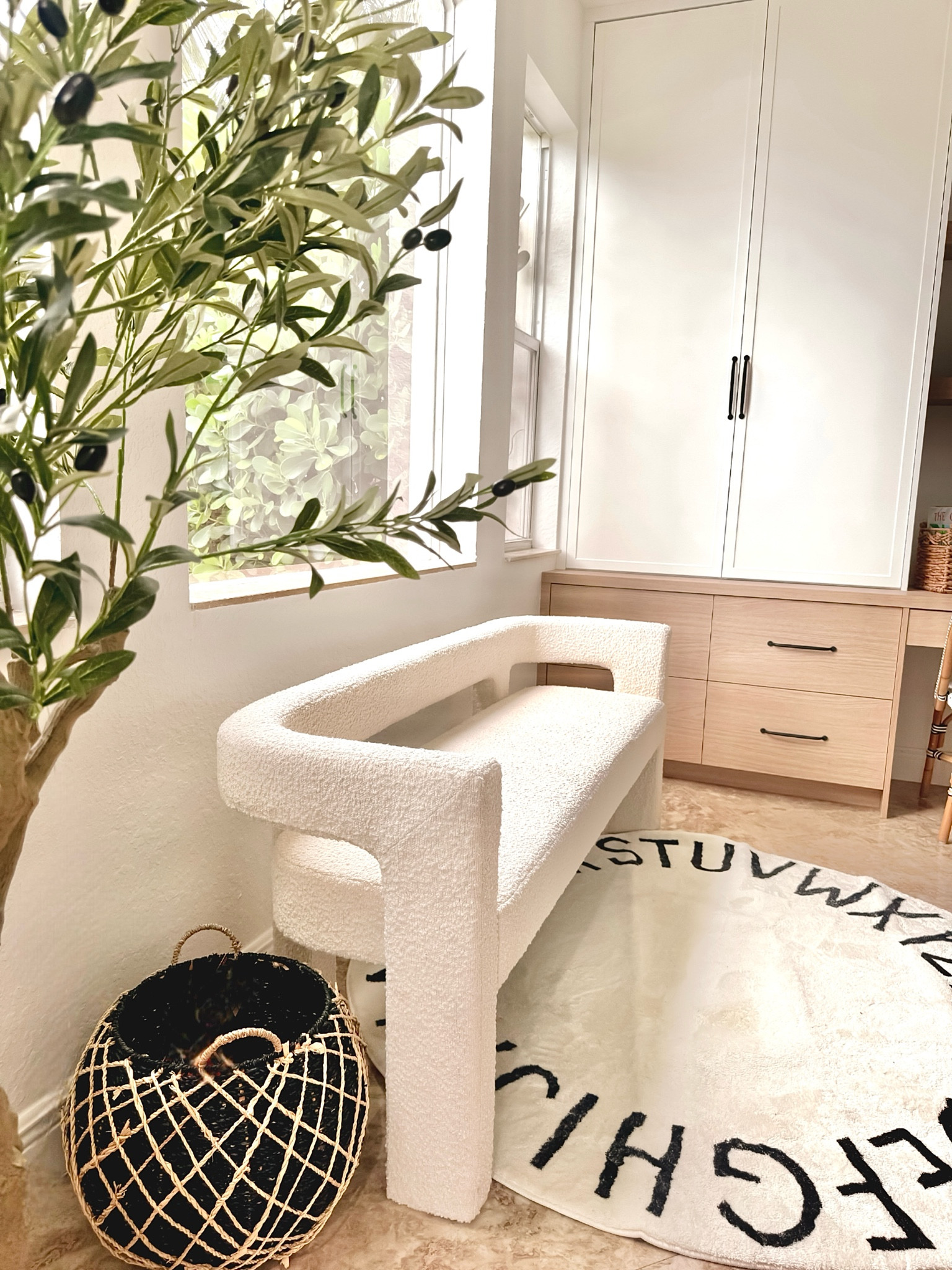 This bench makes a great spot to read or sit in between lessons. It’s such a warm inviting area that the kids all love too! 

#LTKHome