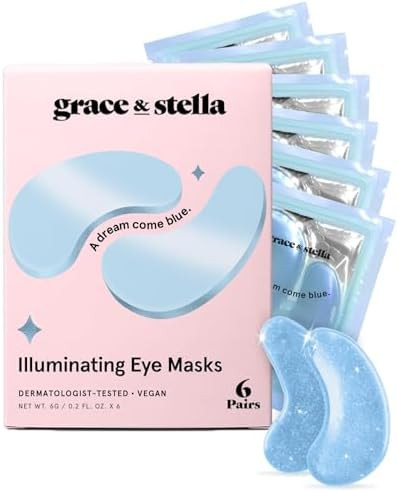 grace & stella Award Winning Under Eye Mask Reduce Dark Circles, Puffy Eyes, Undereye Bags, Wrink... | Amazon (US)